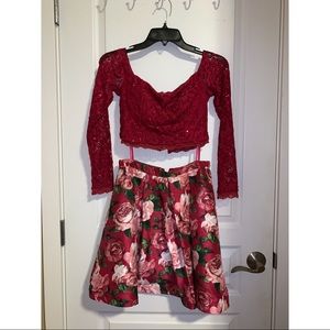 Homecoming 2-piece dress